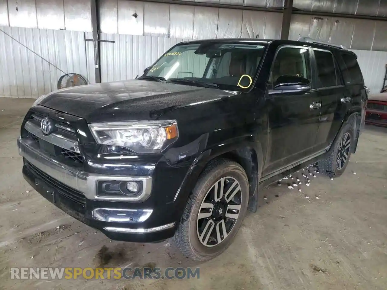 2 Фотография поврежденного автомобиля JTEKU5JR2M5959833 TOYOTA 4RUNNER 2021