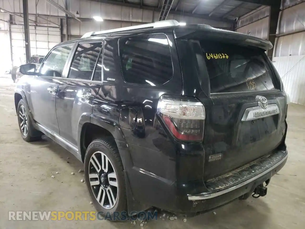 3 Фотография поврежденного автомобиля JTEKU5JR2M5959833 TOYOTA 4RUNNER 2021