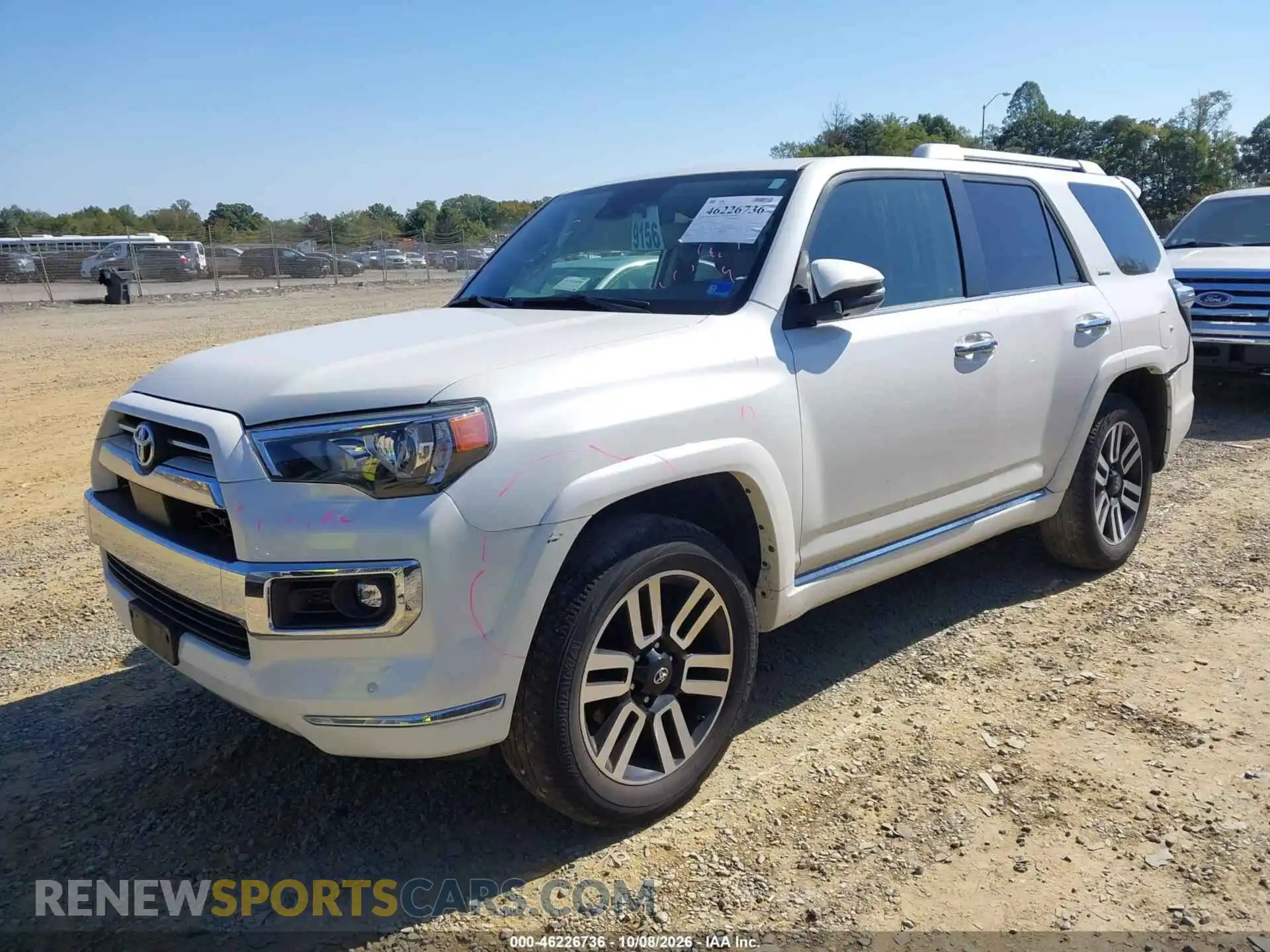 2 Фотография поврежденного автомобиля JTEKU5JR4M5863637 TOYOTA 4RUNNER 2021