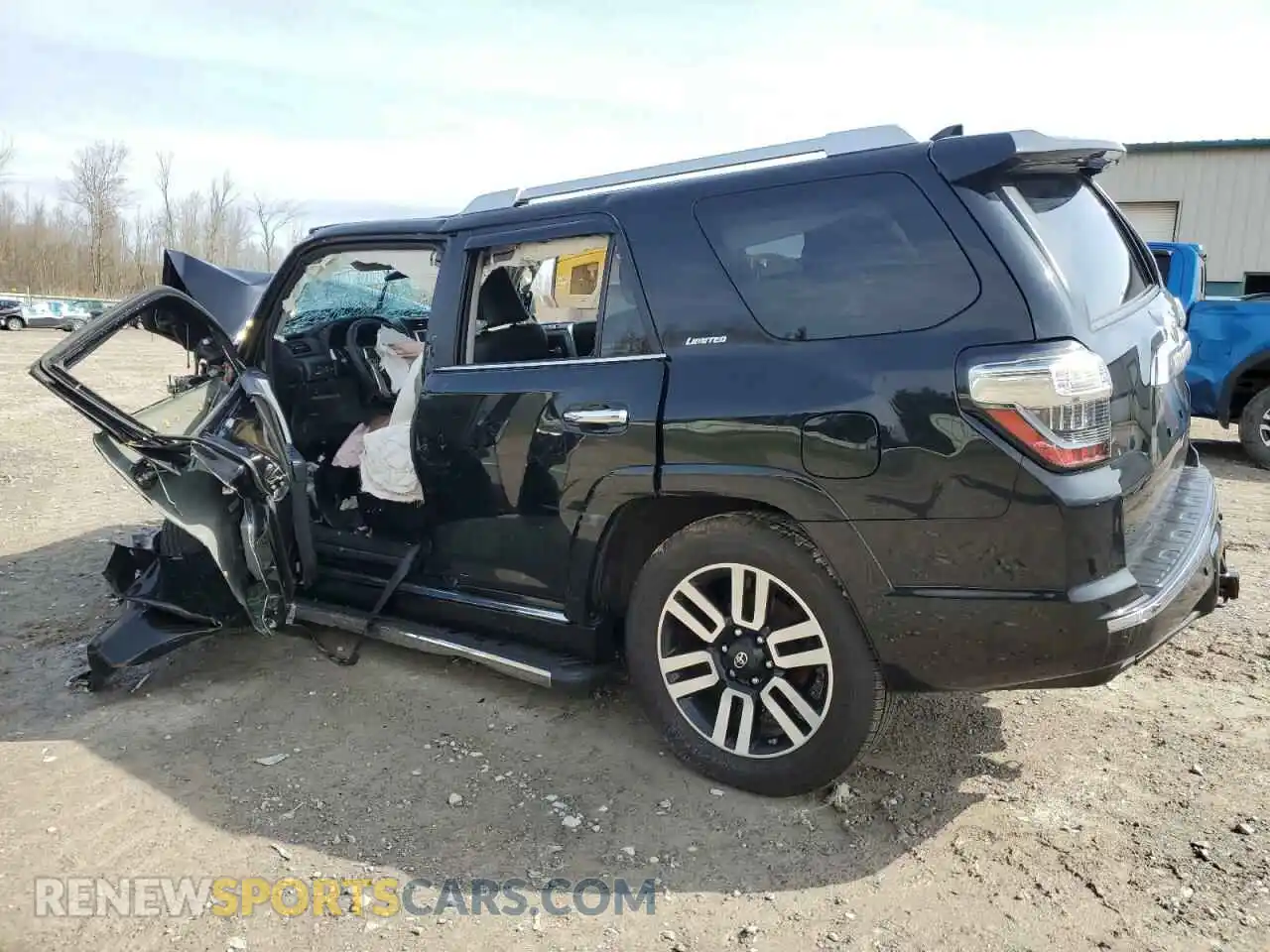 2 Photograph of a damaged car JTEKU5JR6M5859301 TOYOTA 4RUNNER 2021