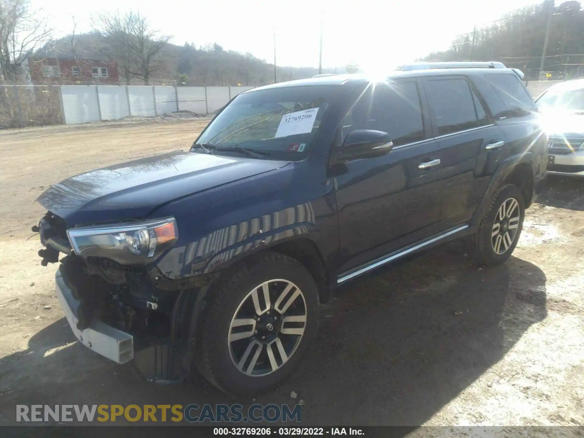 2 Photograph of a damaged car JTEKU5JR6M5870346 TOYOTA 4RUNNER 2021