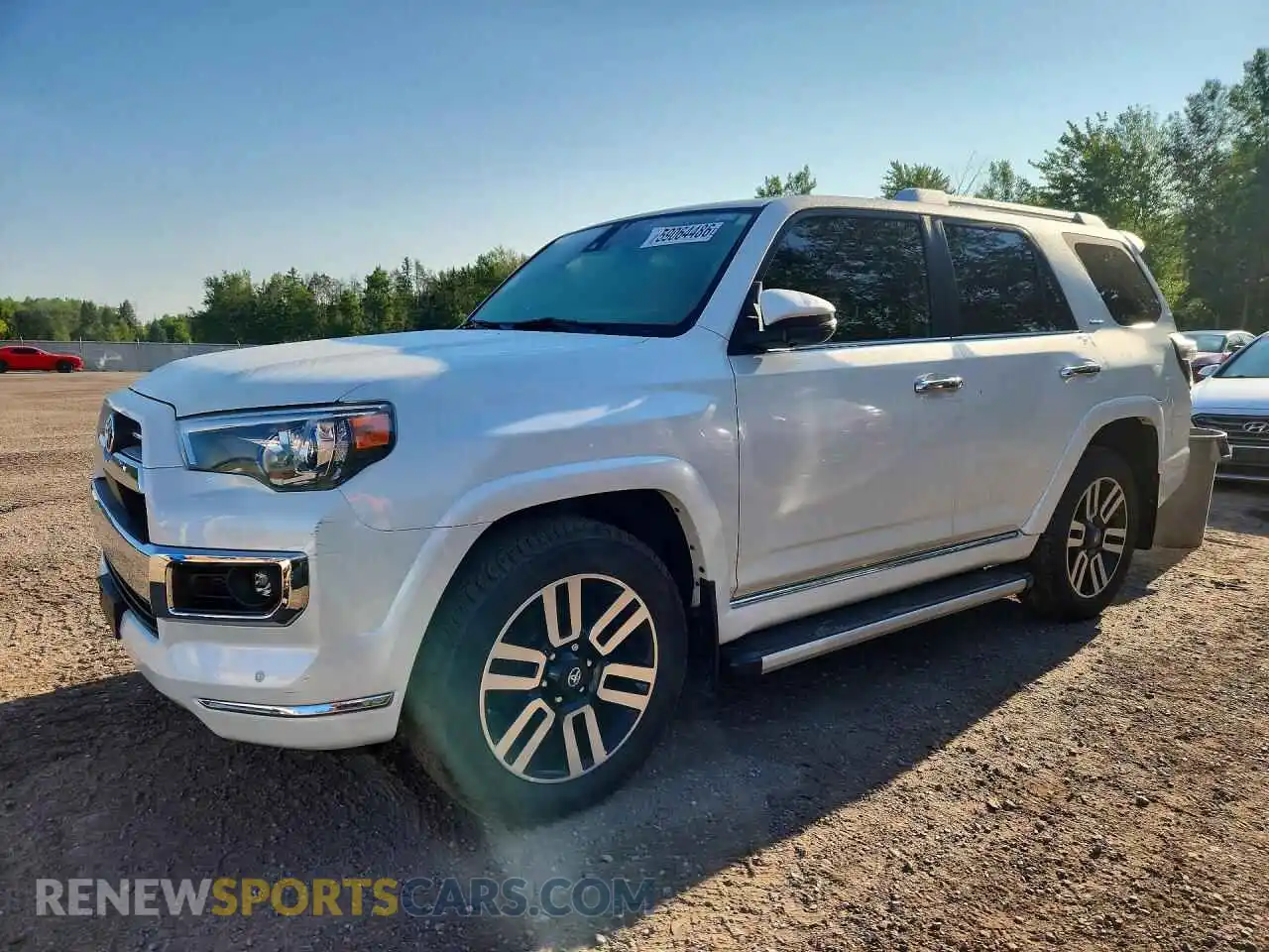 1 Photograph of a damaged car JTEKU5JRXM5949339 TOYOTA 4RUNNER 2021