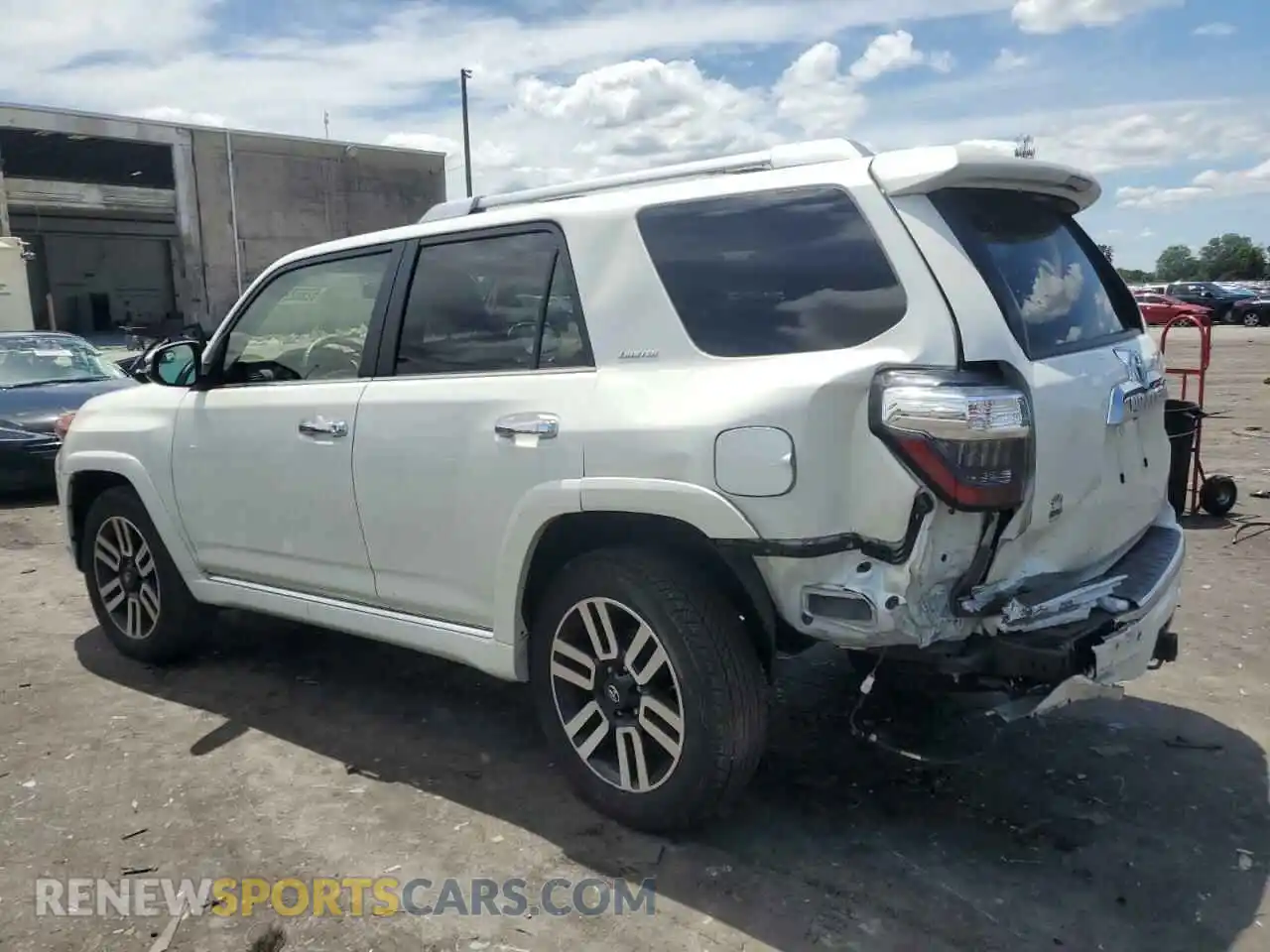 2 Photograph of a damaged car JTEKU5JRXM5951320 TOYOTA 4RUNNER 2021