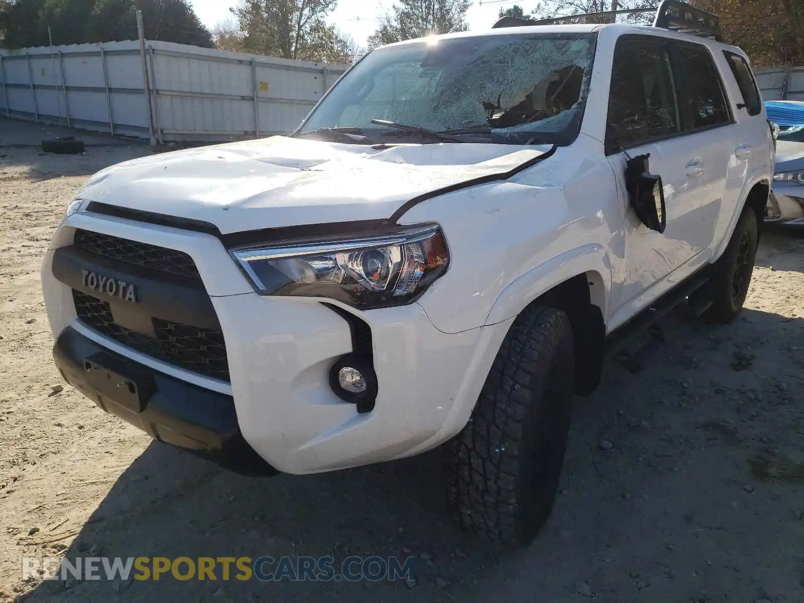 2 Photograph of a damaged car JTELU5JR0M5938404 TOYOTA 4RUNNER 2021