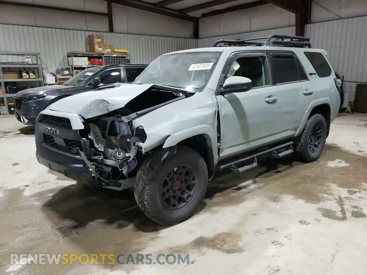 1 Photograph of a damaged car JTELU5JR1M5876544 TOYOTA 4RUNNER 2021