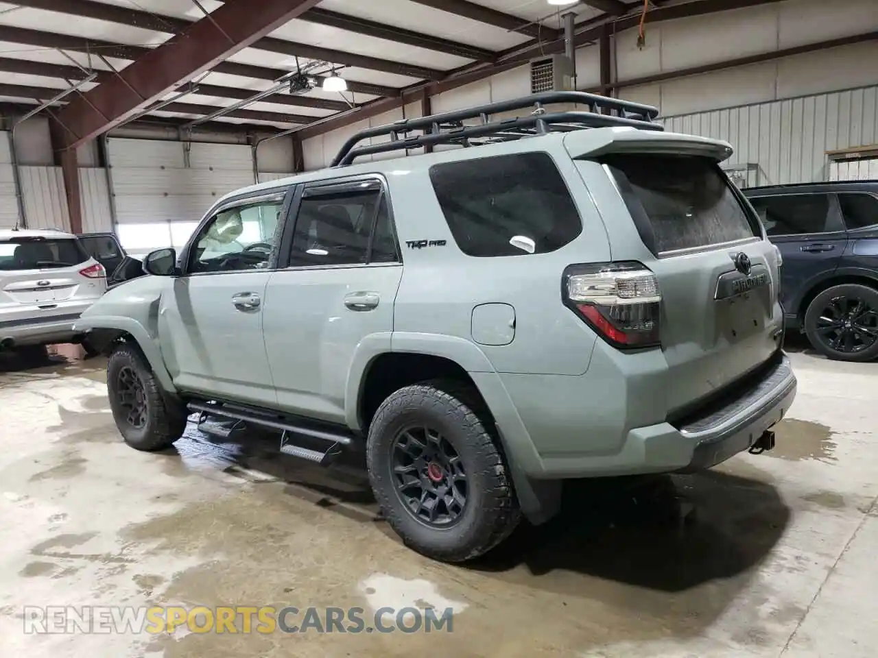2 Photograph of a damaged car JTELU5JR1M5876544 TOYOTA 4RUNNER 2021