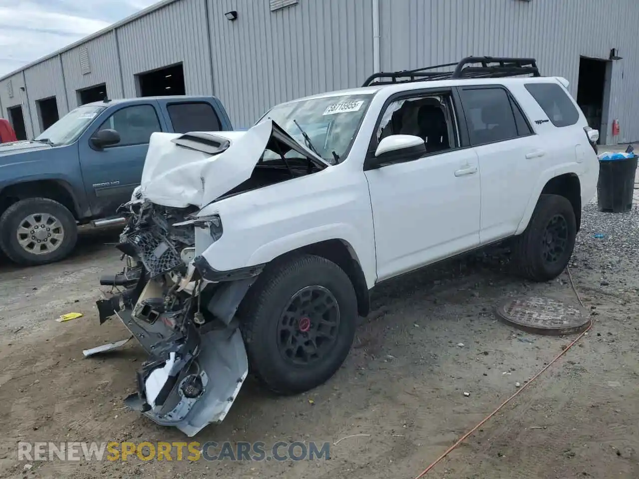 1 Photograph of a damaged car JTELU5JR4M5888042 TOYOTA 4RUNNER 2021