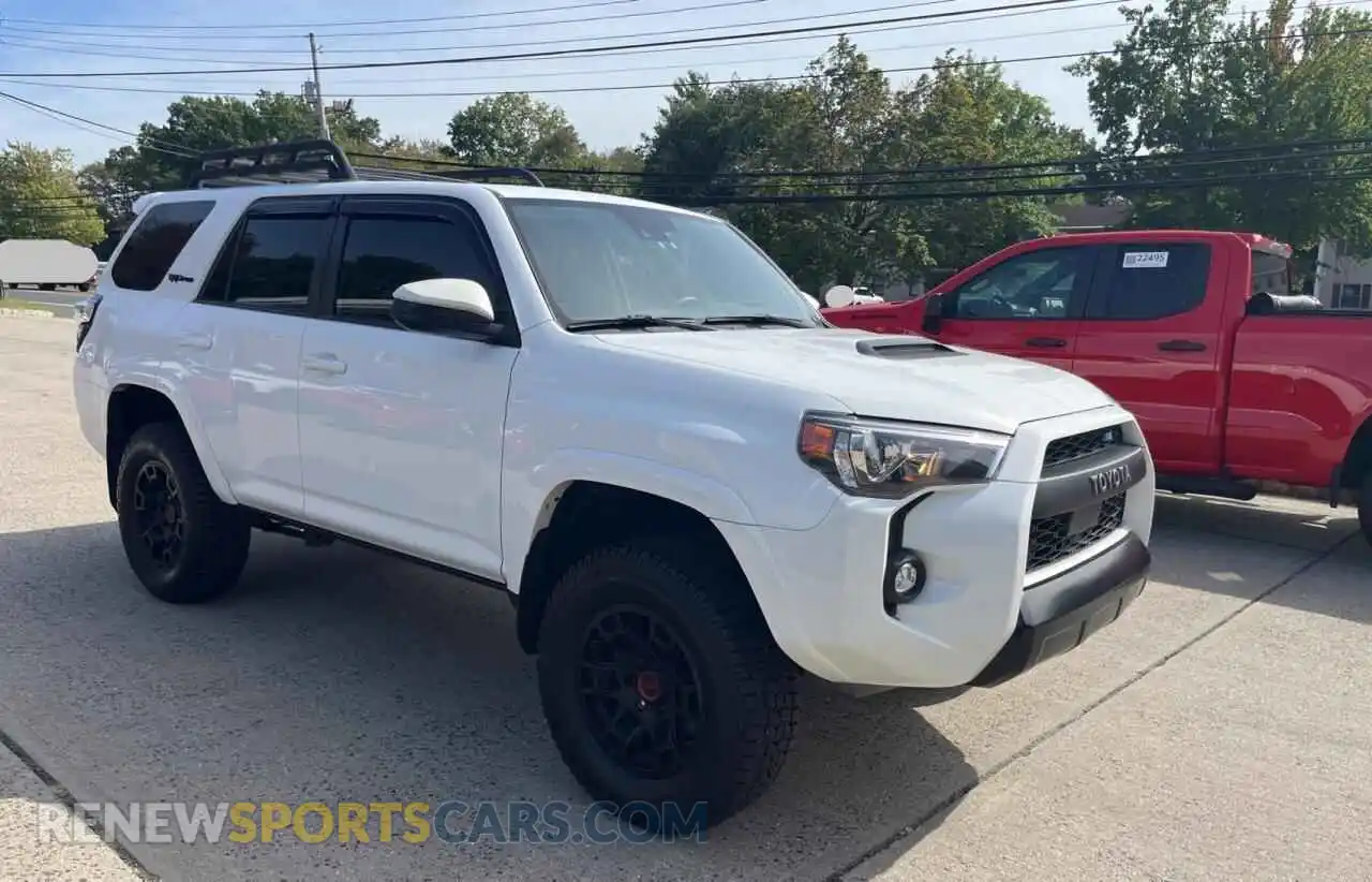 1 Photograph of a damaged car JTELU5JRXM5916958 TOYOTA 4RUNNER 2021
