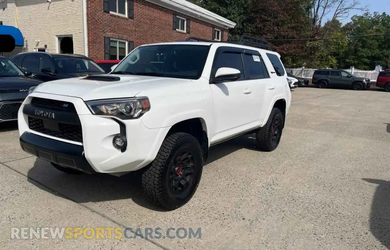 2 Photograph of a damaged car JTELU5JRXM5916958 TOYOTA 4RUNNER 2021