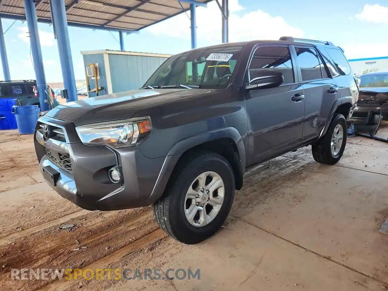 1 Фотография поврежденного автомобиля JTEMU5JR0M5901955 TOYOTA 4RUNNER 2021