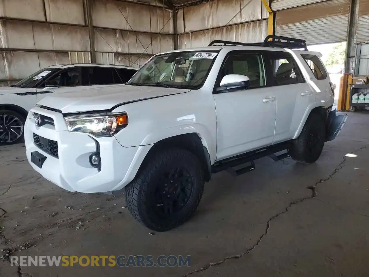 1 fotografías del automóvil dañado JTEMU5JR2M5933001 TOYOTA 4RUNNER 2021