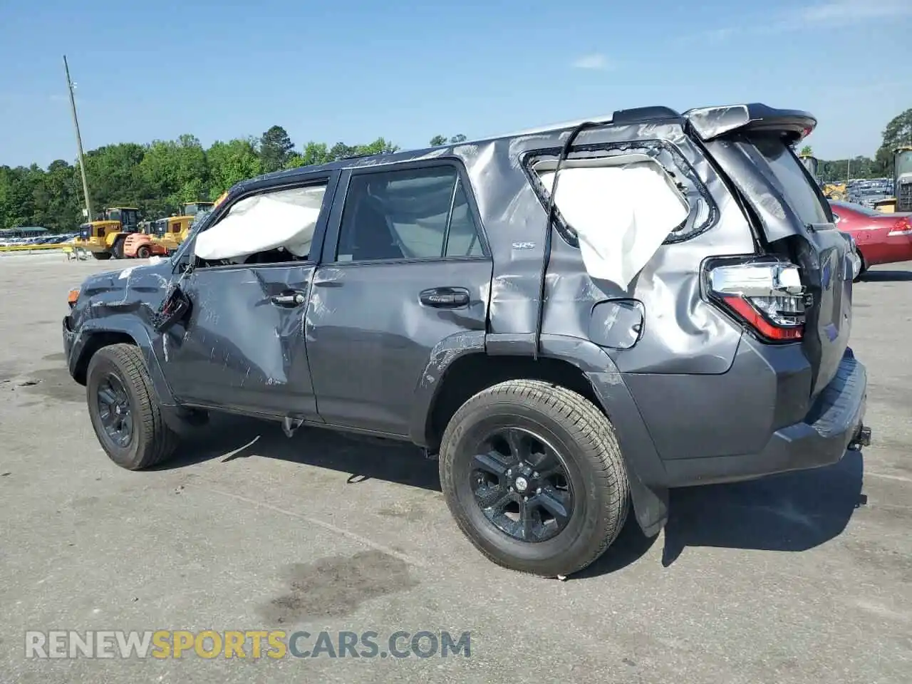 2 Фотография поврежденного автомобиля JTEMU5JR4M5912375 TOYOTA 4RUNNER 2021
