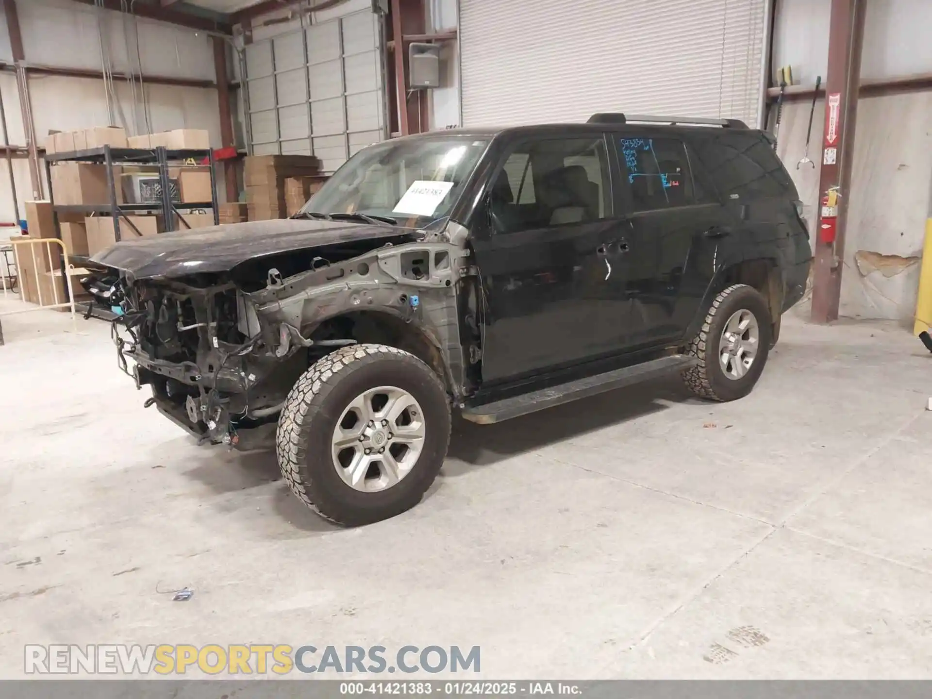 2 Photograph of a damaged car JTEMU5JR4M5939432 TOYOTA 4RUNNER 2021