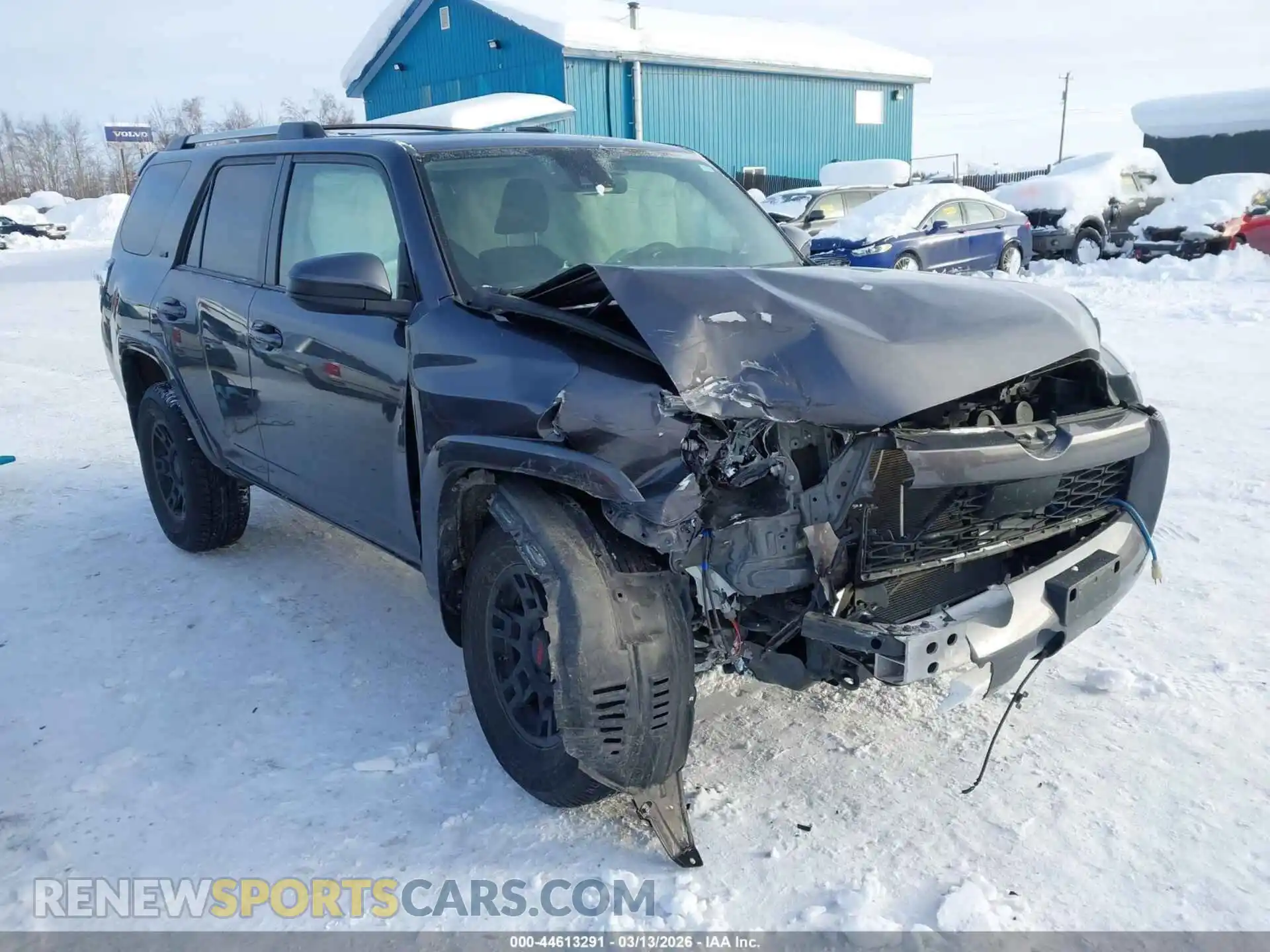 1 Photograph of a damaged car JTEMU5JR5M5946356 TOYOTA 4RUNNER 2021