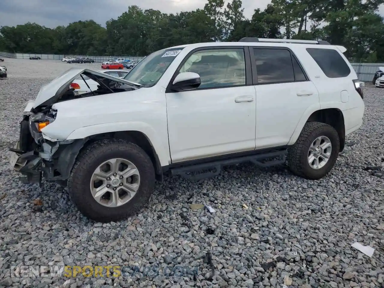 1 Photograph of a damaged car JTEMU5JR8M5889800 TOYOTA 4RUNNER 2021