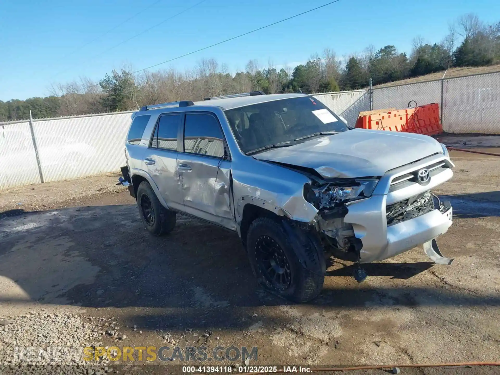 1 Photograph of a damaged car JTEMU5JR9M5896075 TOYOTA 4RUNNER 2021