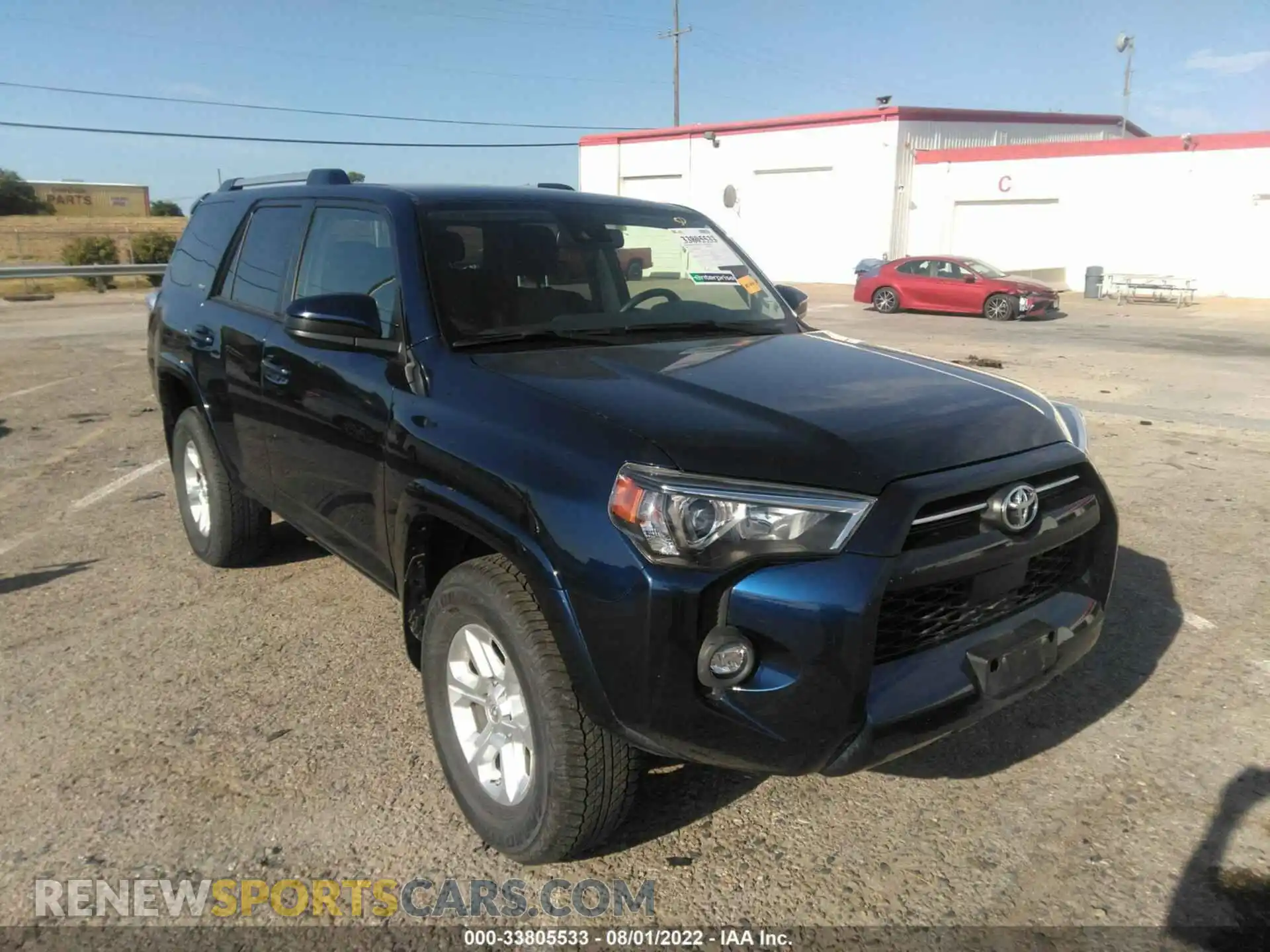 1 Photograph of a damaged car JTEMU5JR9M5930970 TOYOTA 4RUNNER 2021