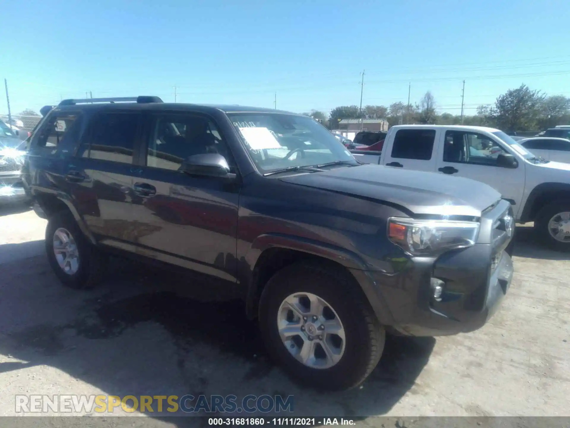 1 Photograph of a damaged car JTEMU5JR9M5939507 TOYOTA 4RUNNER 2021