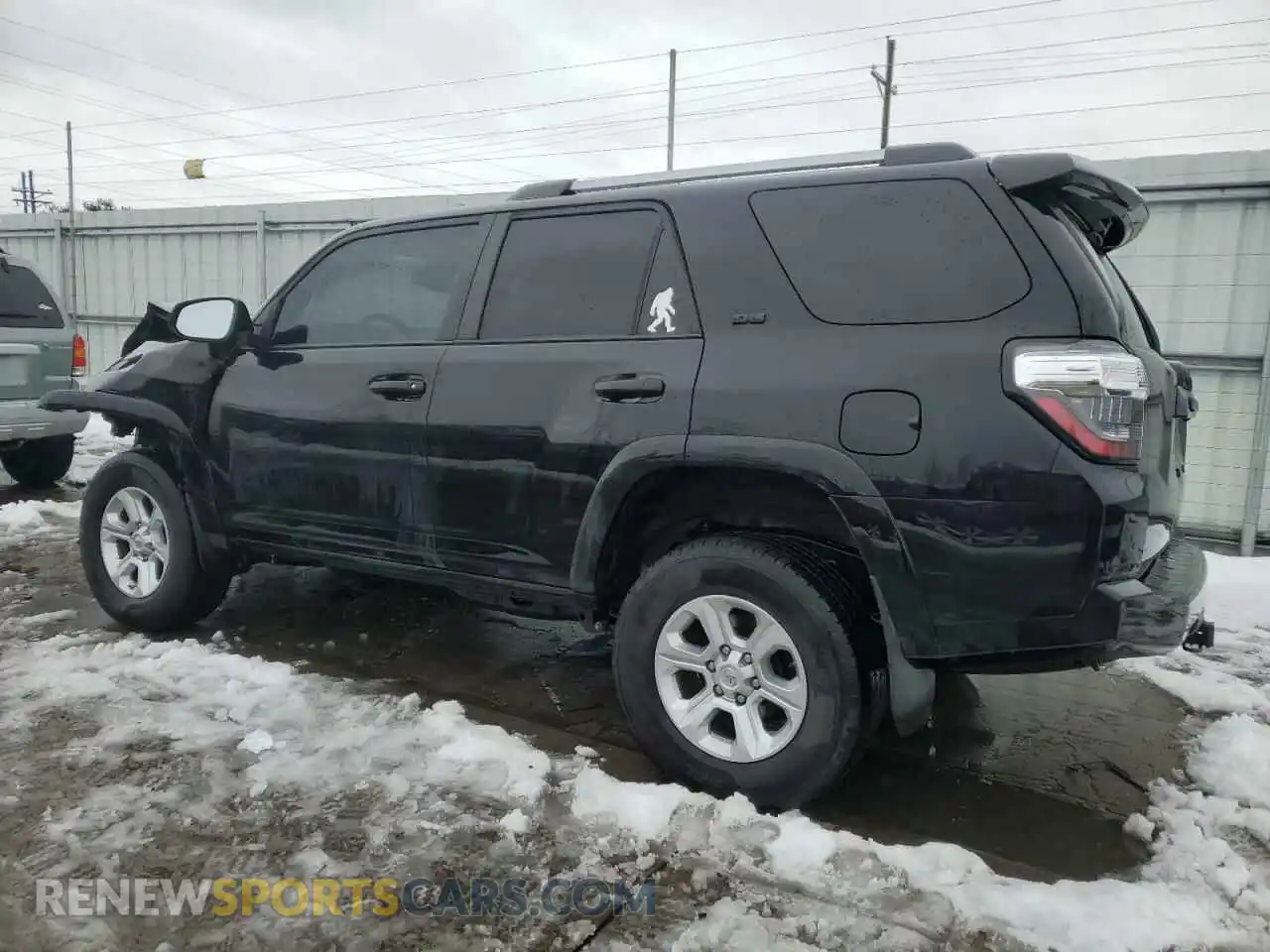 2 Photograph of a damaged car JTEMU5JRXM5859729 TOYOTA 4RUNNER 2021