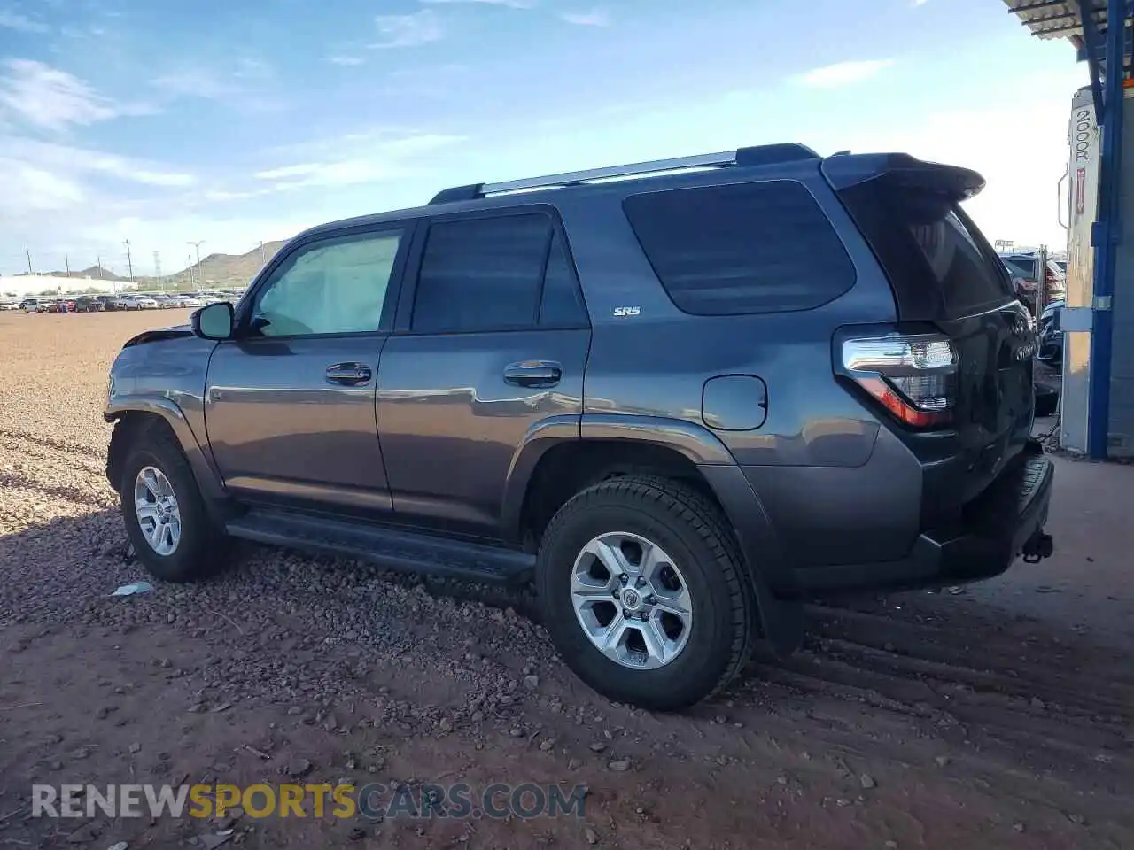 2 Photograph of a damaged car JTEMU5JRXM5969714 TOYOTA 4RUNNER 2021