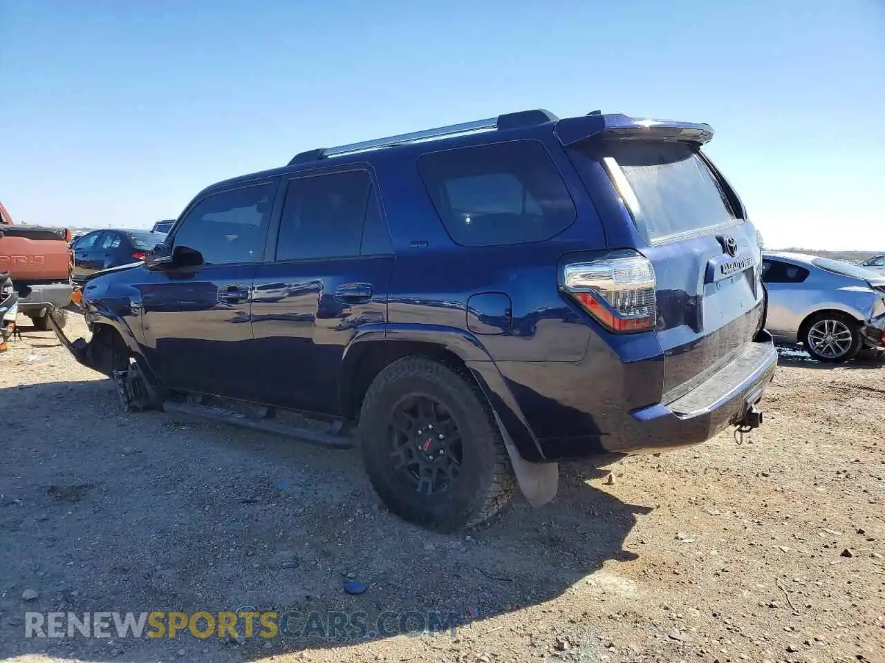 2 Фотография поврежденного автомобиля JTENU5JR0M5838098 TOYOTA 4RUNNER 2021