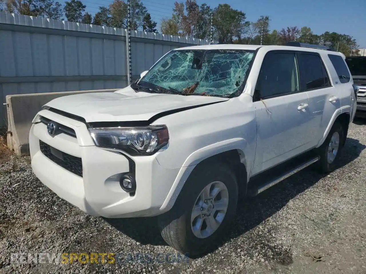 1 Photograph of a damaged car JTENU5JR0M5863549 TOYOTA 4RUNNER 2021