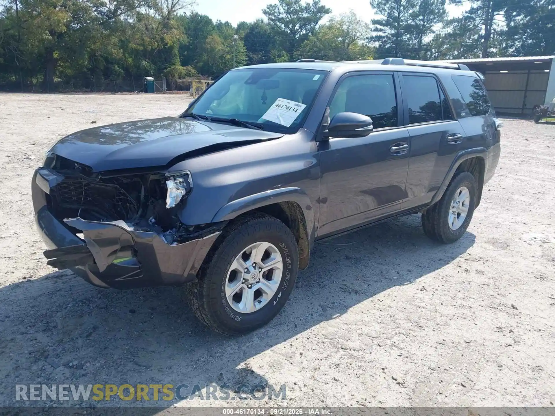 2 Photograph of a damaged car JTENU5JR0M5864362 TOYOTA 4RUNNER 2021