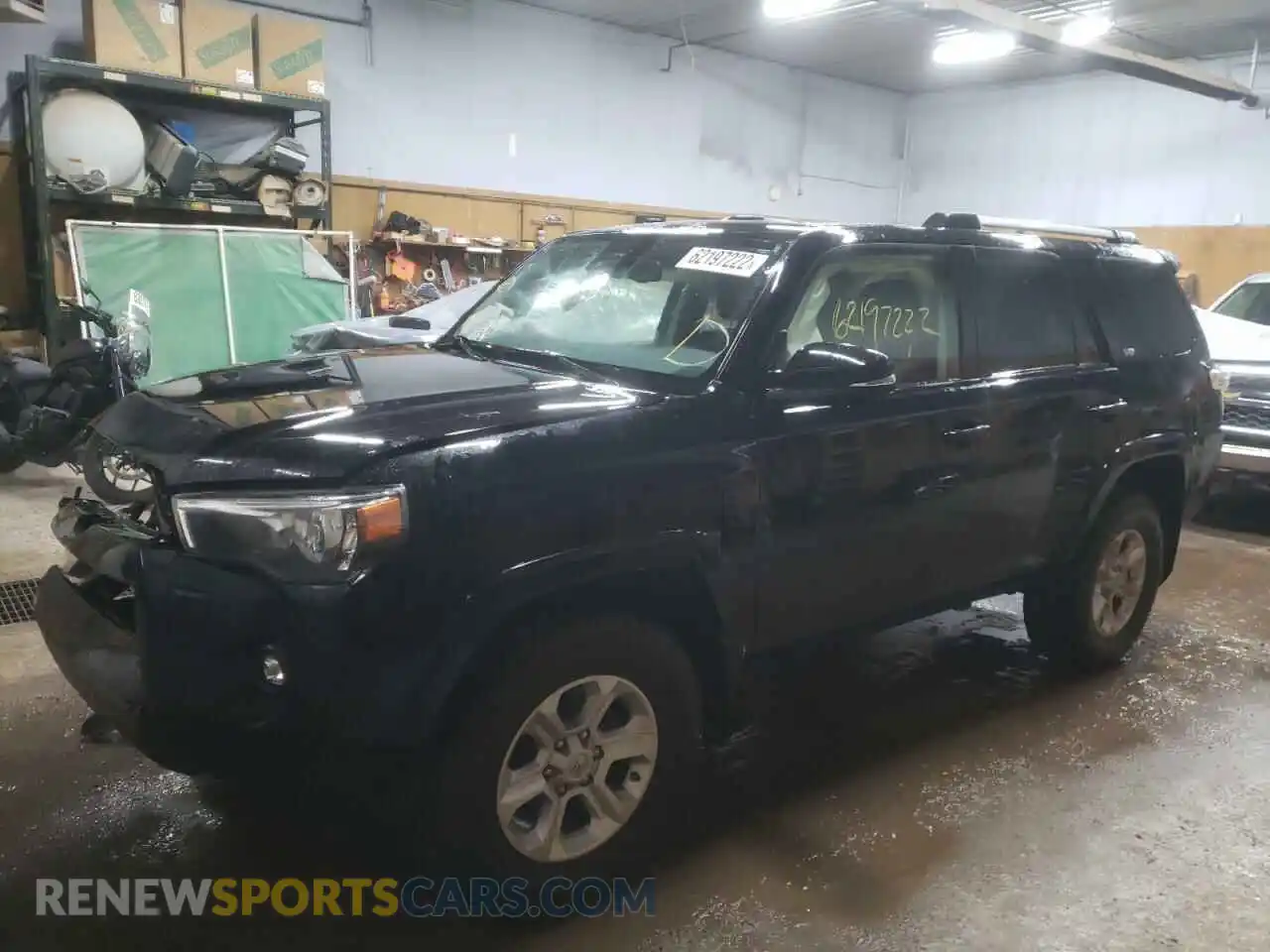 2 Photograph of a damaged car JTENU5JR0M5876429 TOYOTA 4RUNNER 2021