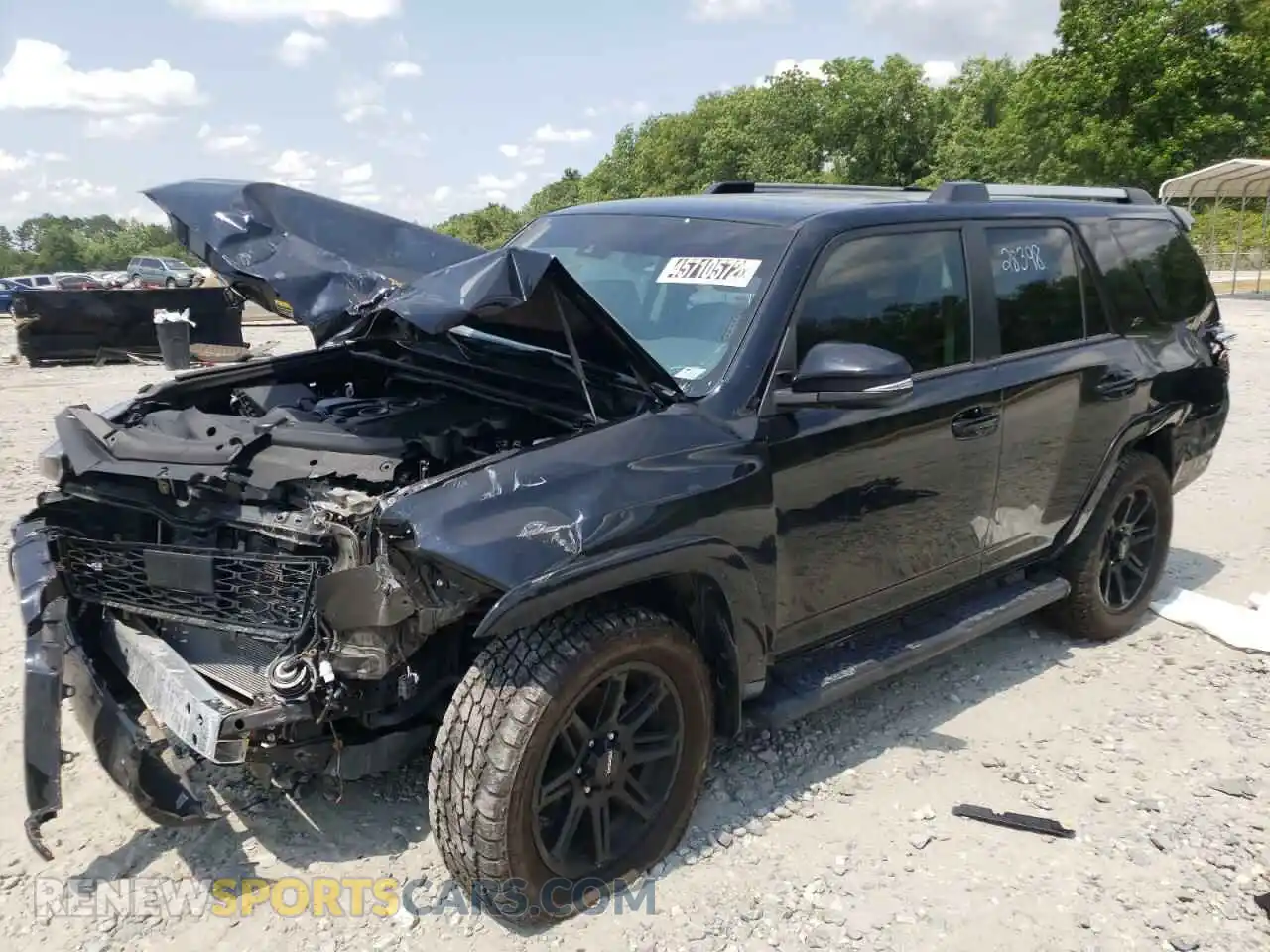 2 Photograph of a damaged car JTENU5JR1M5861079 TOYOTA 4RUNNER 2021
