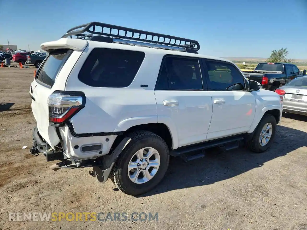 3 Photograph of a damaged car JTENU5JR2M5888405 TOYOTA 4RUNNER 2021