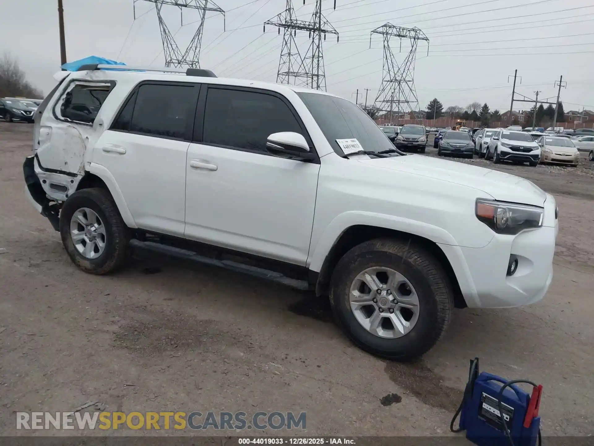1 fotografías del automóvil dañado JTENU5JR2M5940647 TOYOTA 4RUNNER 2021