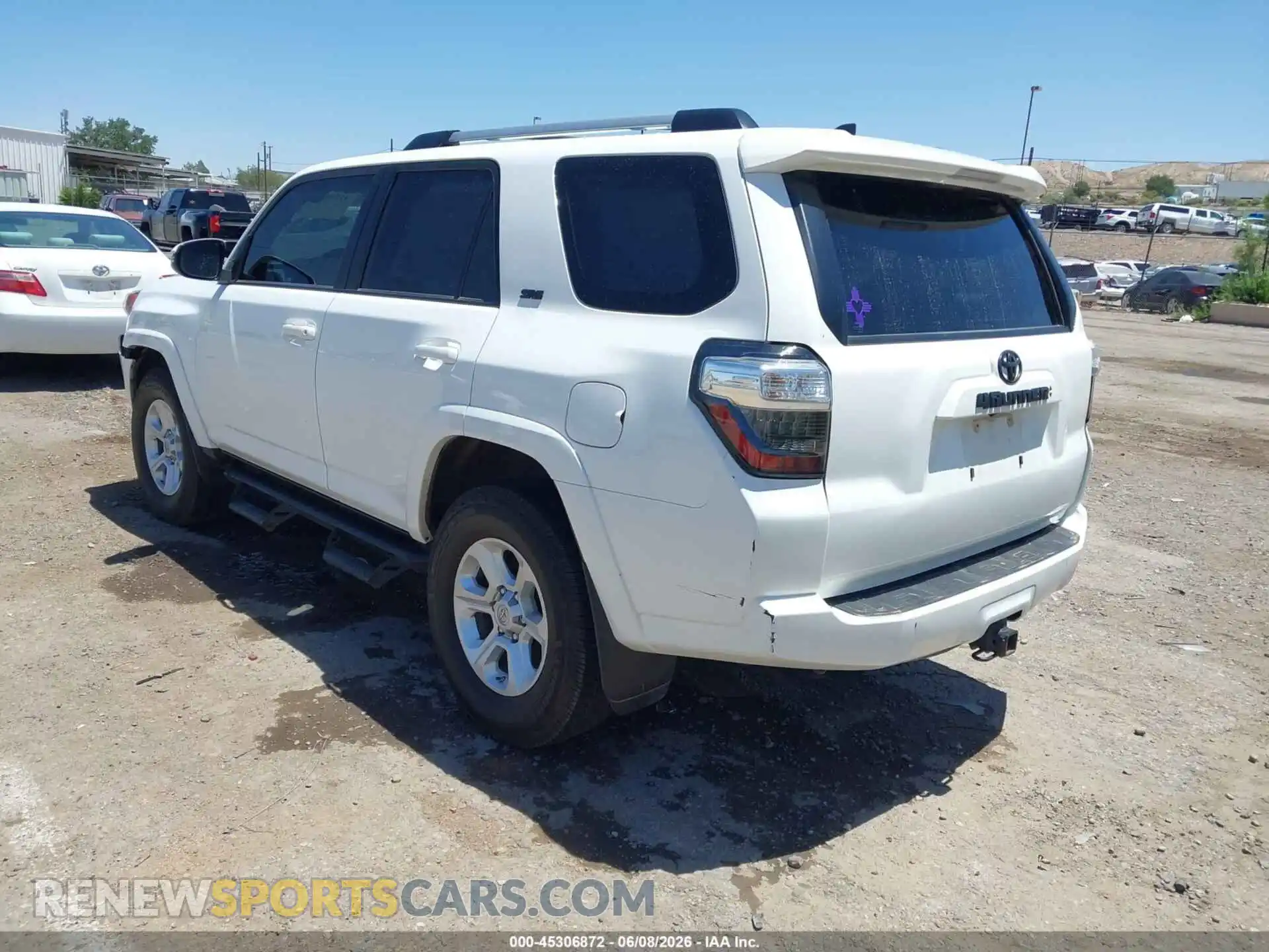 3 Photograph of a damaged car JTENU5JR3M5896657 TOYOTA 4RUNNER 2021