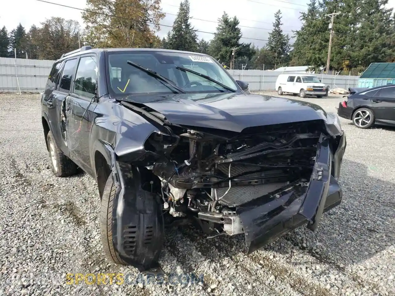 1 Photograph of a damaged car JTENU5JR5M5845001 TOYOTA 4RUNNER 2021