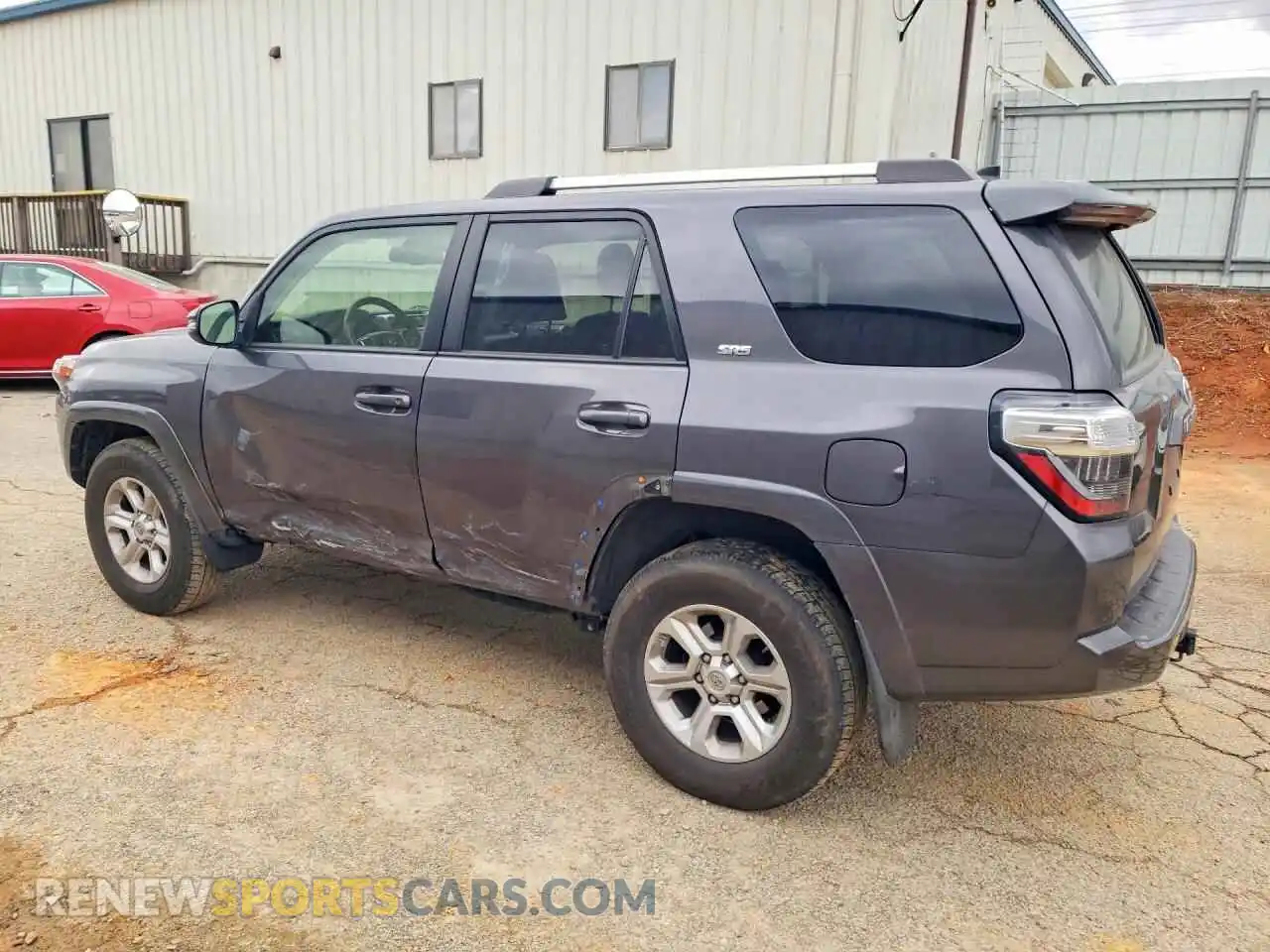 2 Photograph of a damaged car JTENU5JR5M5949116 TOYOTA 4RUNNER 2021