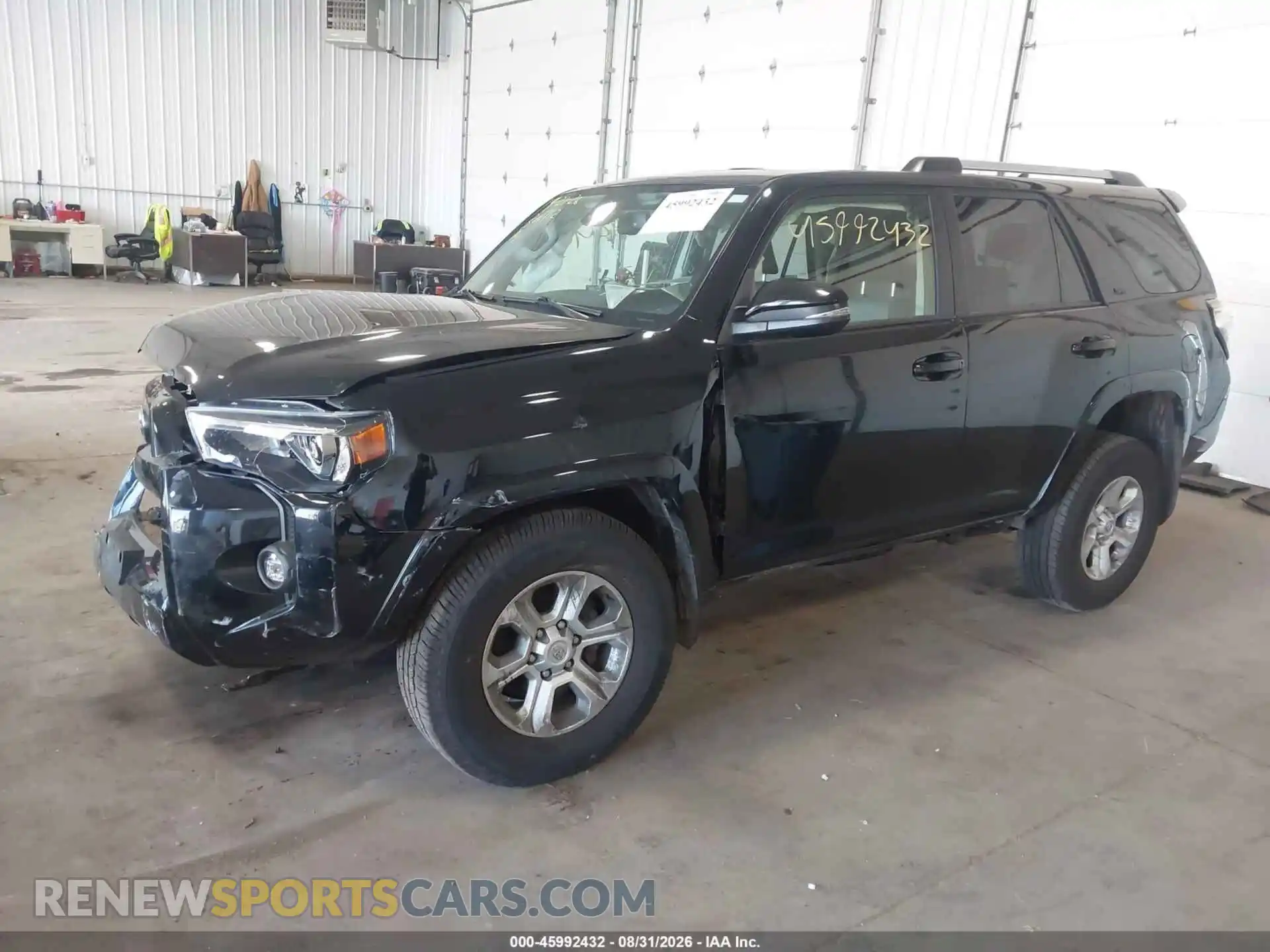 2 Фотография поврежденного автомобиля JTENU5JR5M5966787 TOYOTA 4RUNNER 2021