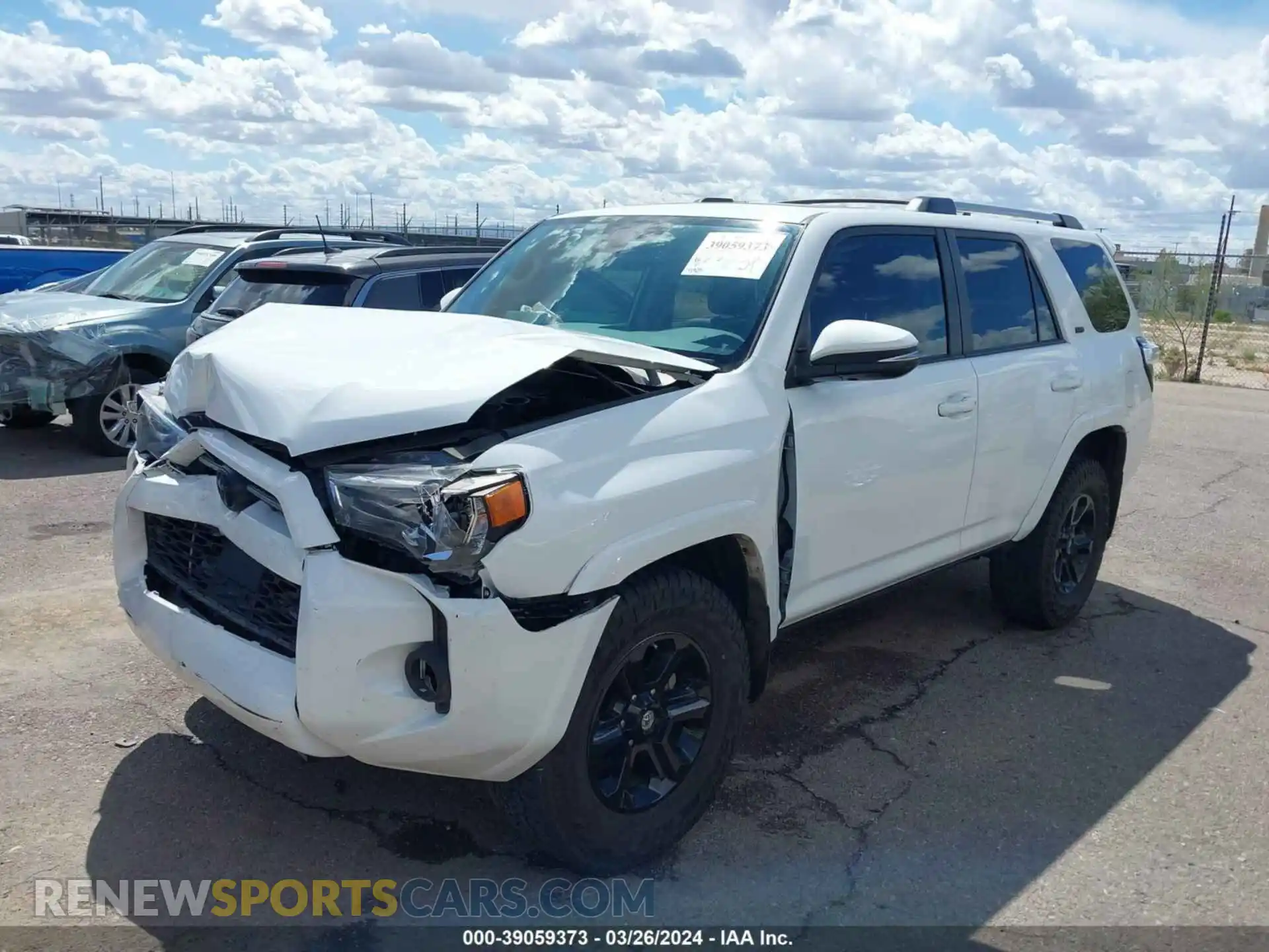 2 Photograph of a damaged car JTENU5JR7M5903044 TOYOTA 4RUNNER 2021