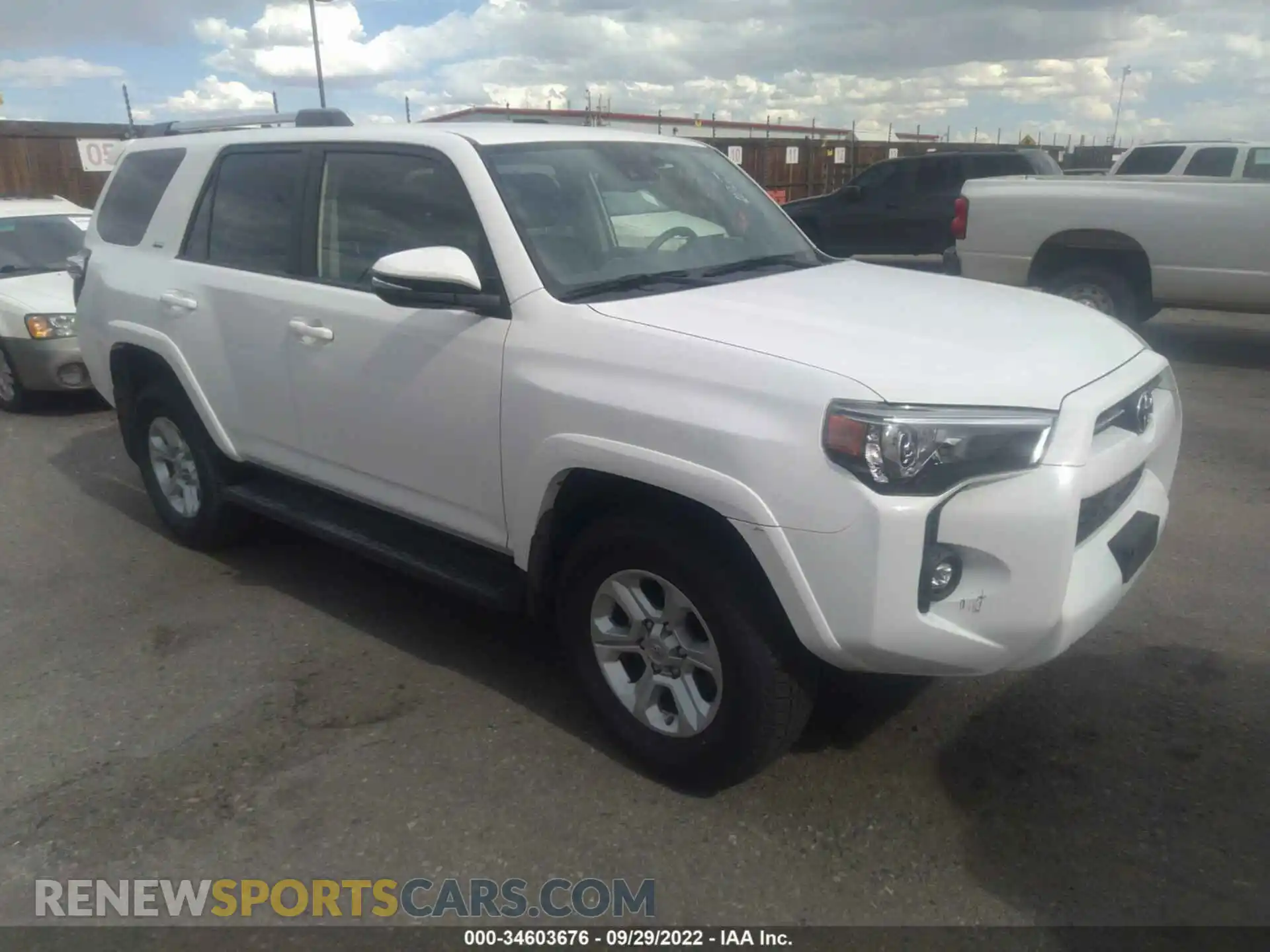 1 fotografías del automóvil dañado JTENU5JR9M5935204 TOYOTA 4RUNNER 2021