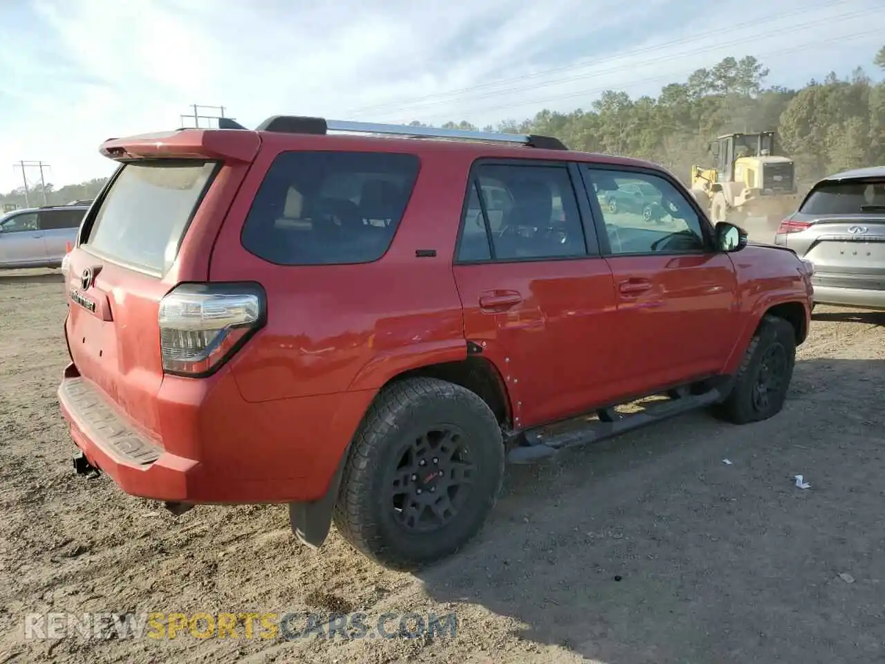 3 Photograph of a damaged car JTENU5JRXM5934904 TOYOTA 4RUNNER 2021