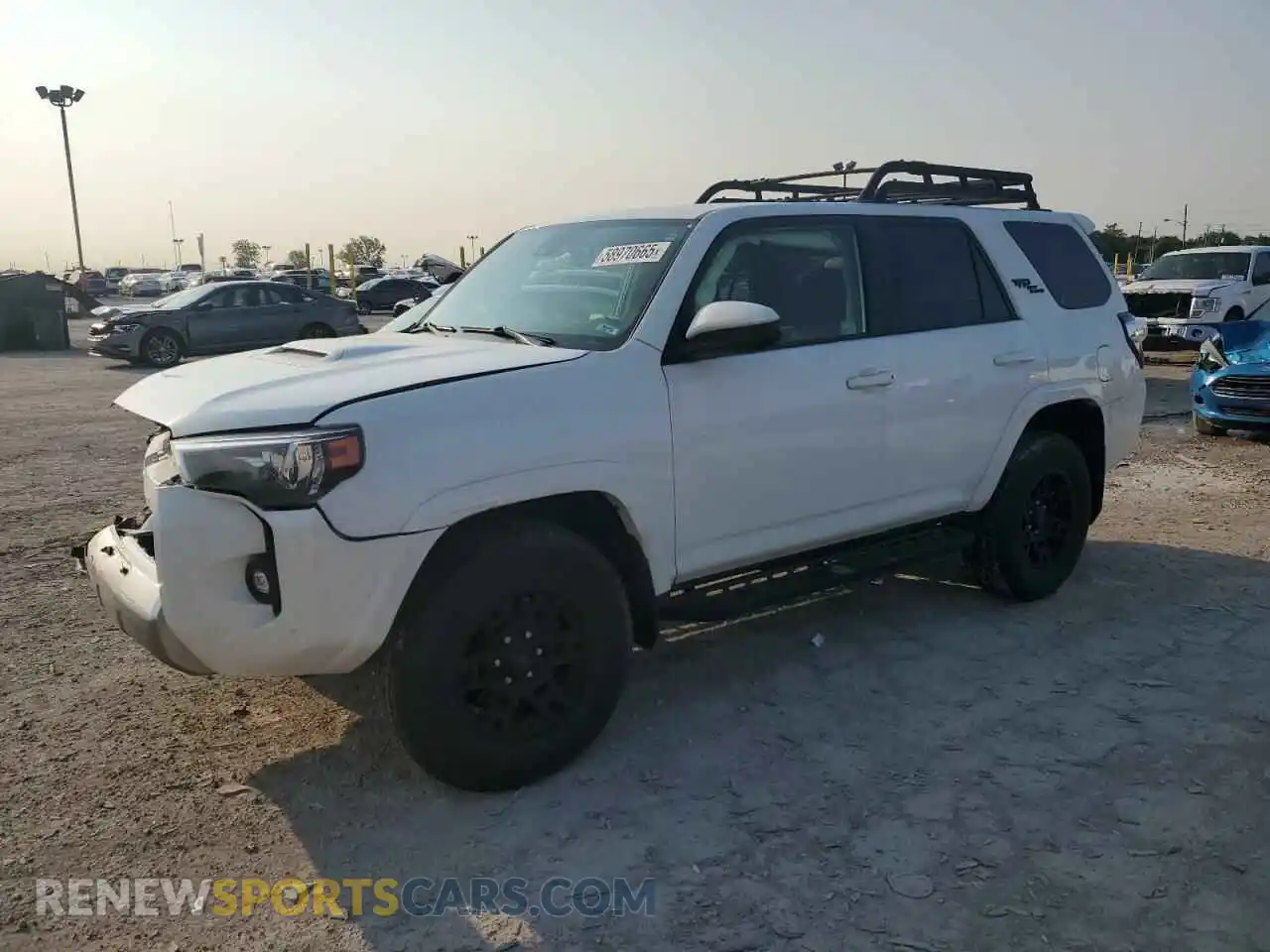 1 Photograph of a damaged car JTEPU5JR0M5940221 TOYOTA 4RUNNER 2021