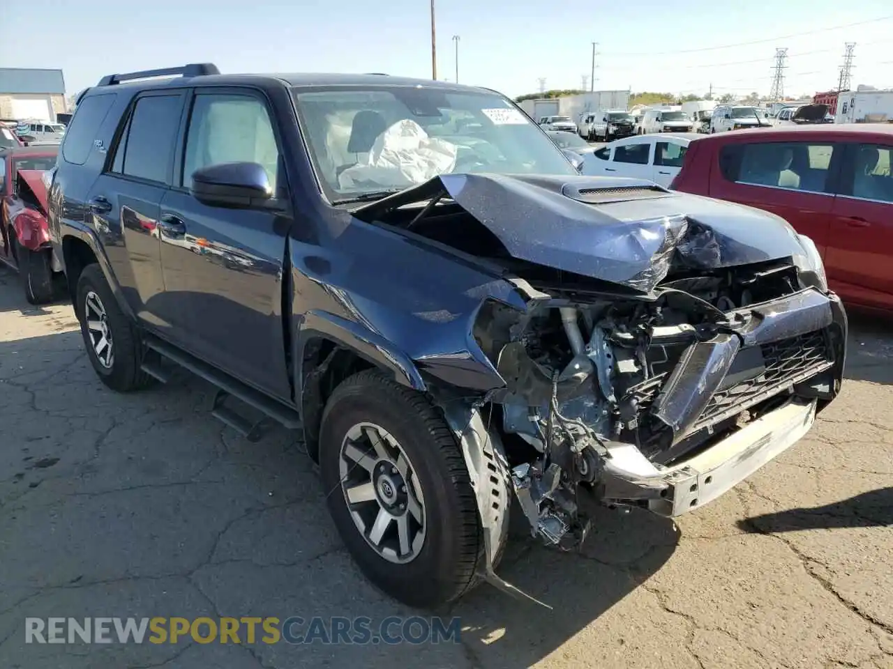 1 Фотография поврежденного автомобиля JTEPU5JR2M5925994 TOYOTA 4RUNNER 2021