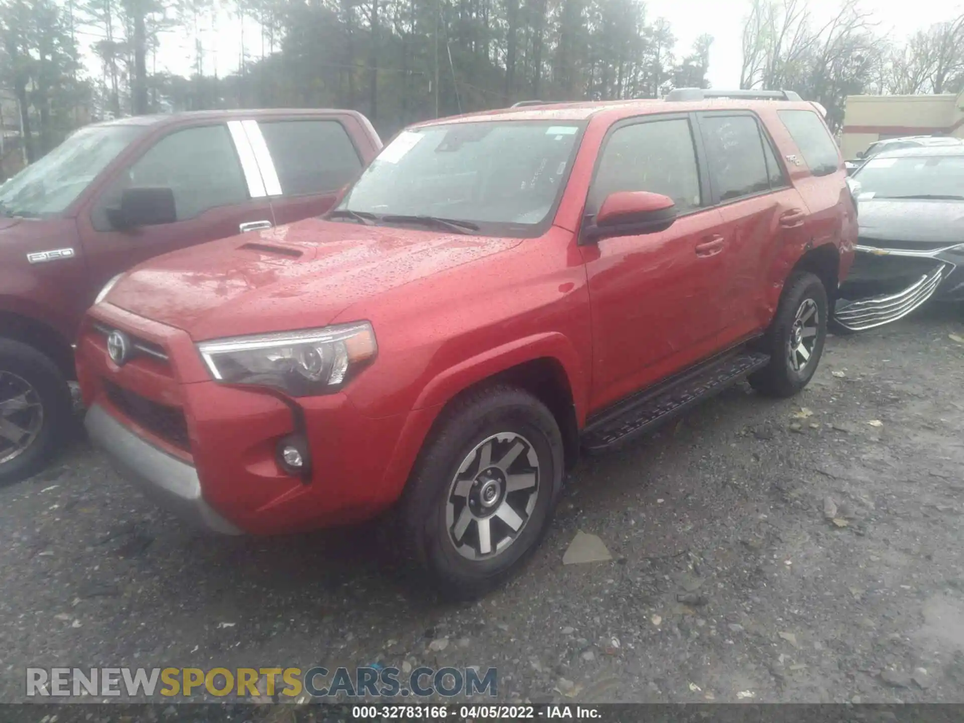 2 Фотография поврежденного автомобиля JTEPU5JR2M5930435 TOYOTA 4RUNNER 2021