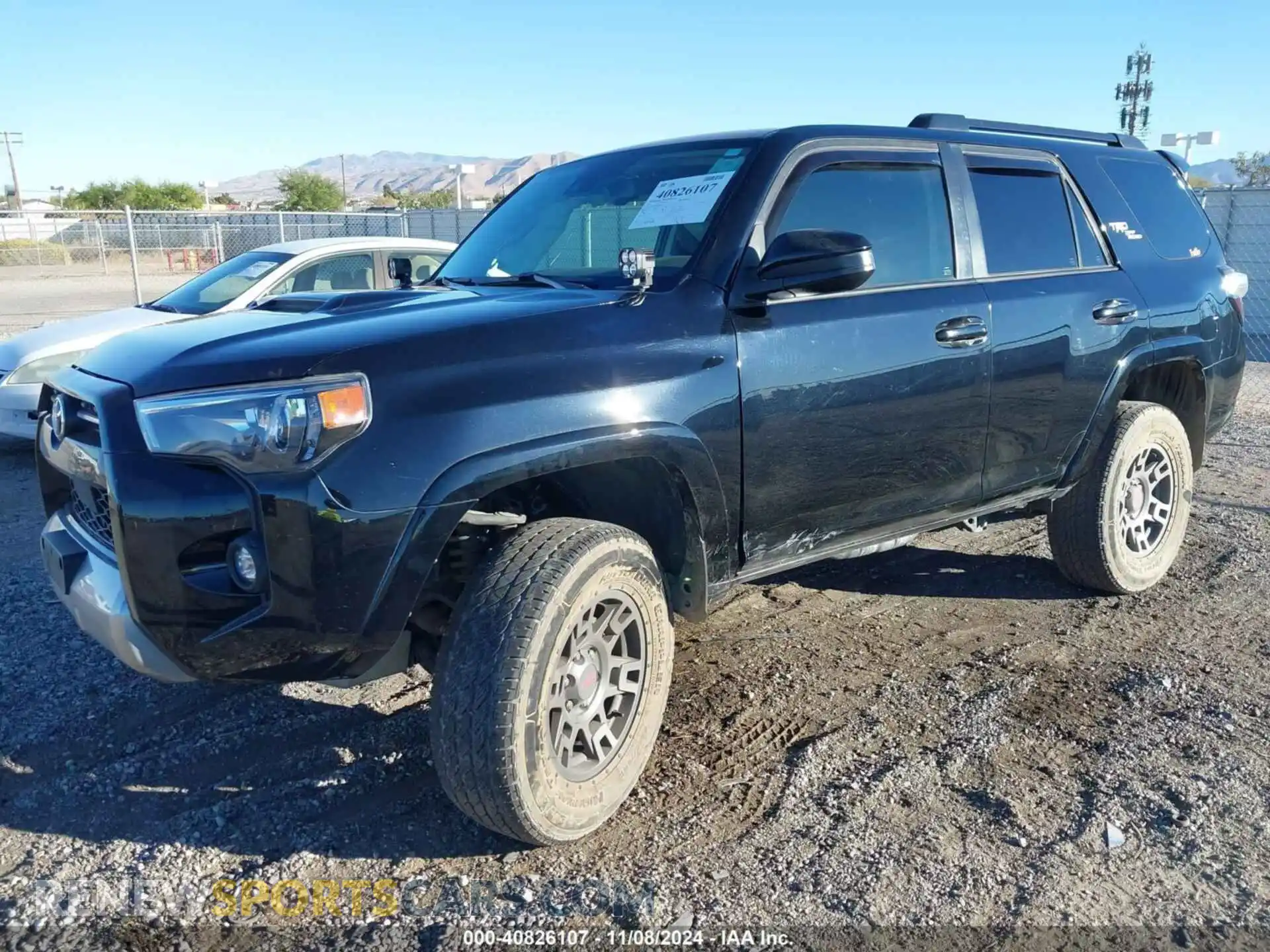2 Photograph of a damaged car JTEPU5JR3M5962312 TOYOTA 4RUNNER 2021