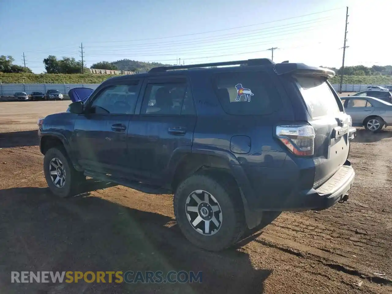 2 Photograph of a damaged car JTEPU5JR5M5899049 TOYOTA 4RUNNER 2021