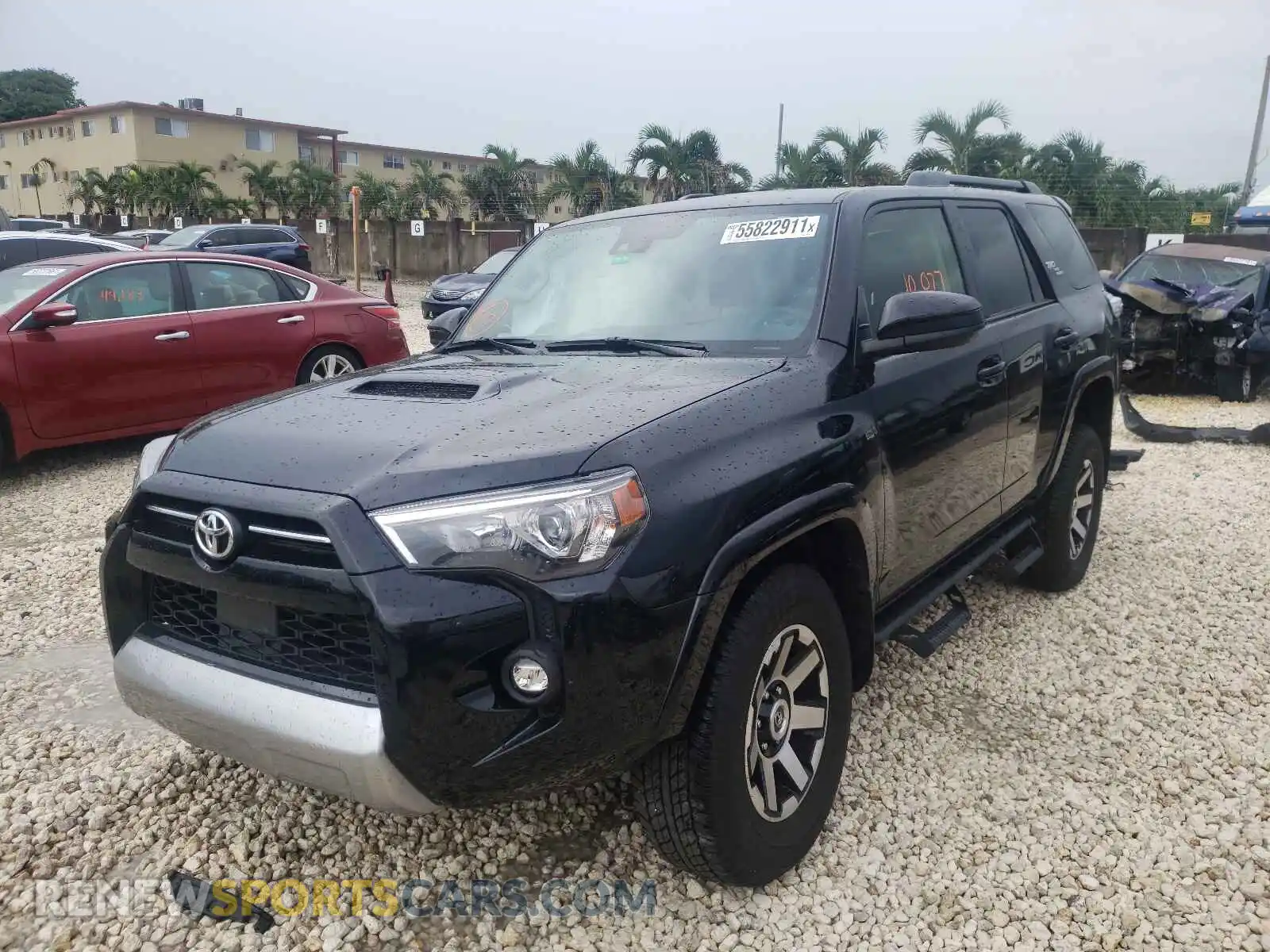 2 Фотография поврежденного автомобиля JTEPU5JR9M5900736 TOYOTA 4RUNNER 2021