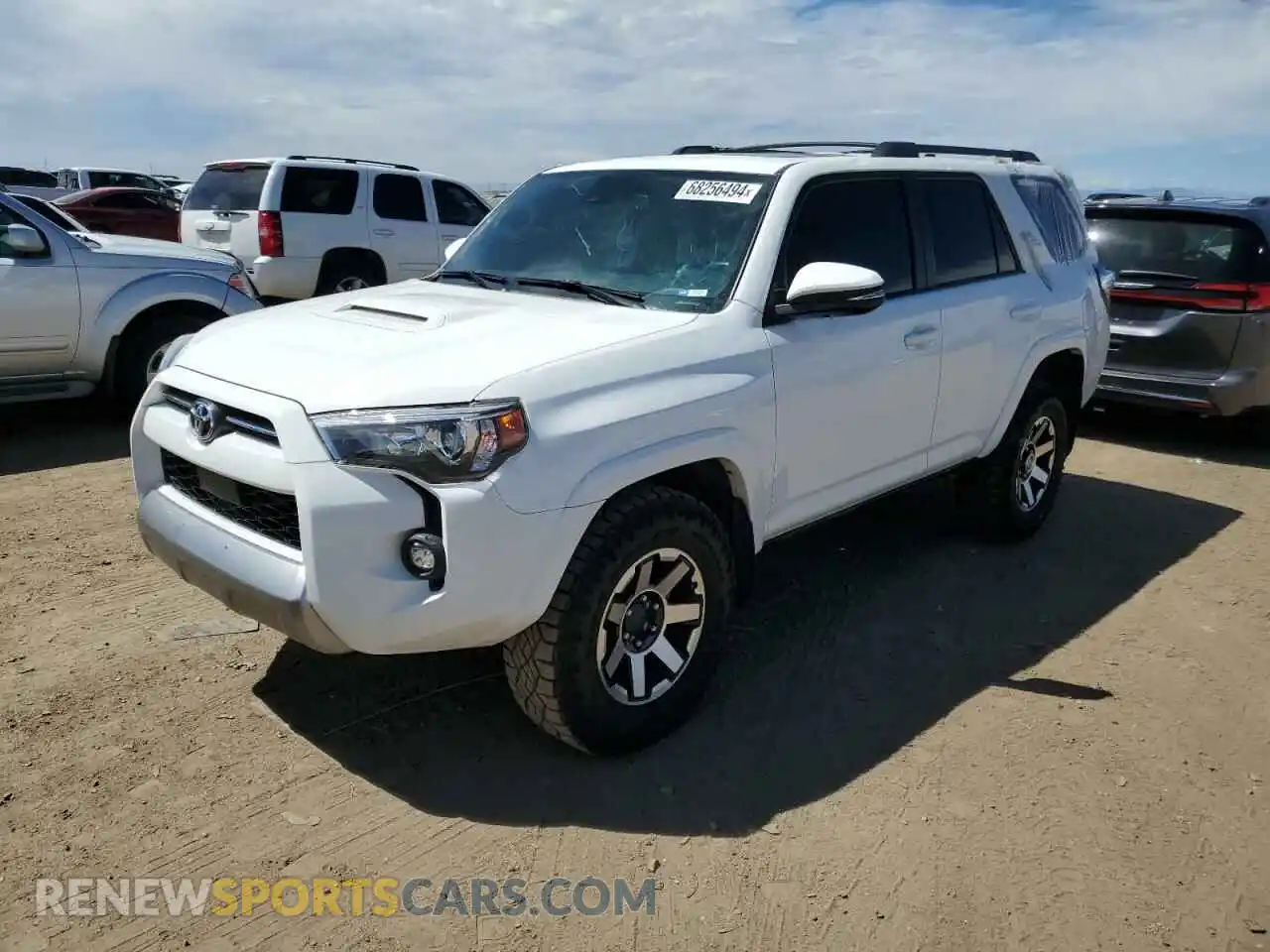 1 Photograph of a damaged car JTERU5JR0M5861298 TOYOTA 4RUNNER 2021