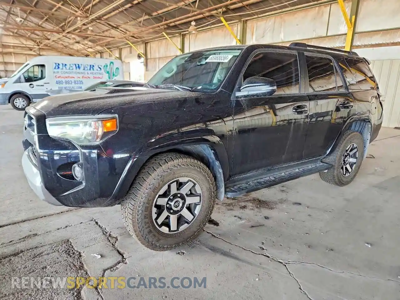 1 fotografías del automóvil dañado JTERU5JR0M5912816 TOYOTA 4RUNNER 2021