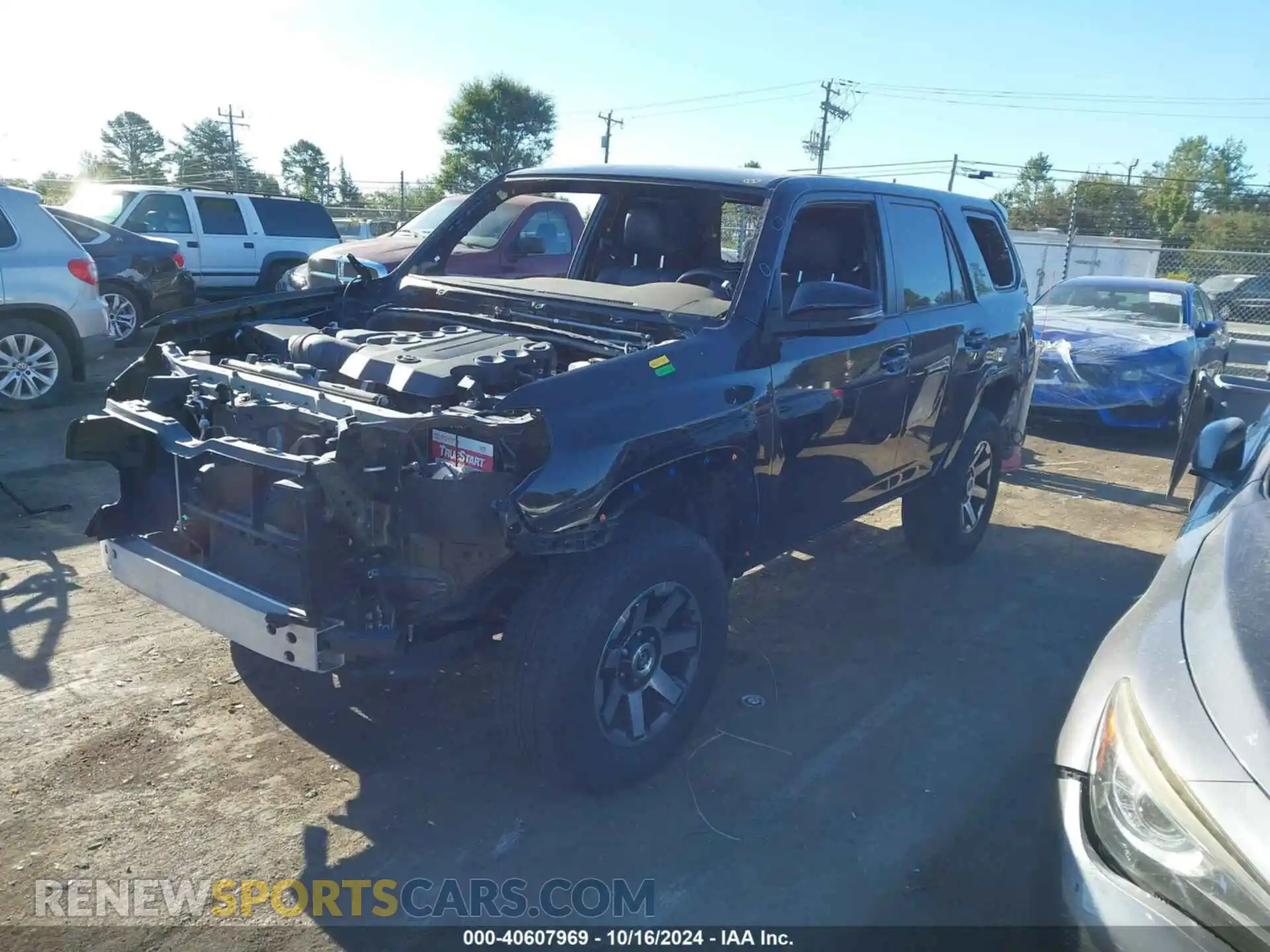 2 Photograph of a damaged car JTERU5JR1M5855560 TOYOTA 4RUNNER 2021