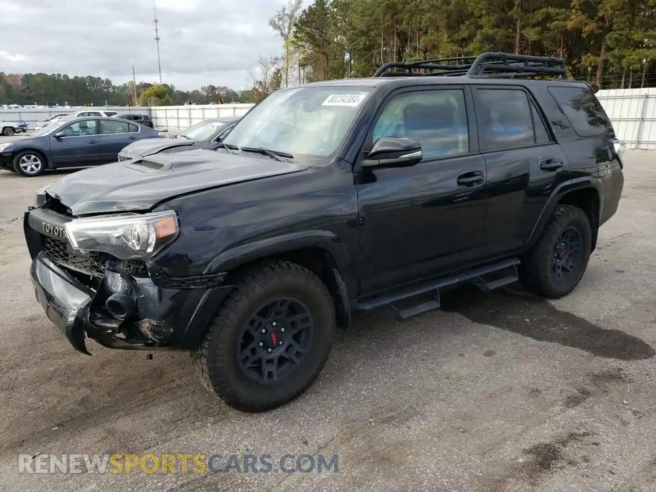 1 Photograph of a damaged car JTERU5JR2M5924045 TOYOTA 4RUNNER 2021