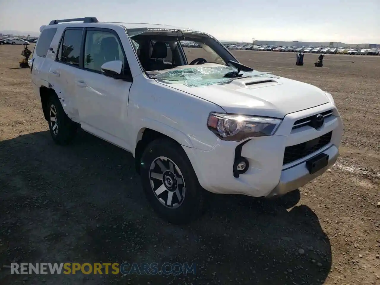 1 Photograph of a damaged car JTERU5JR3M5881917 TOYOTA 4RUNNER 2021