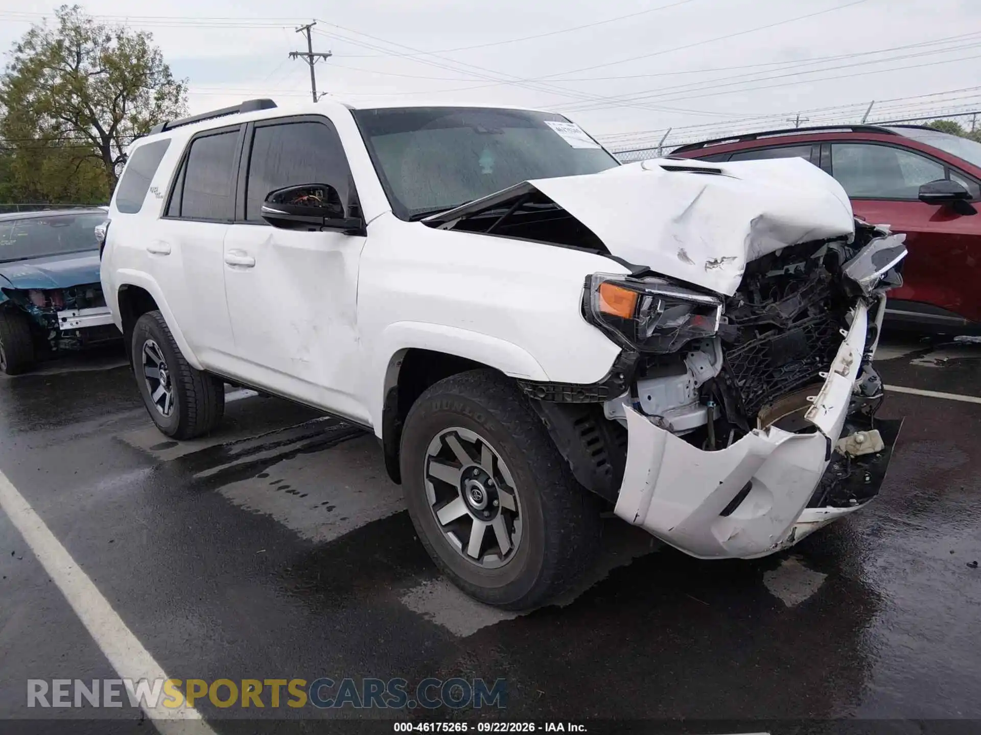 1 Фотография поврежденного автомобиля JTERU5JR3M5898927 TOYOTA 4RUNNER 2021